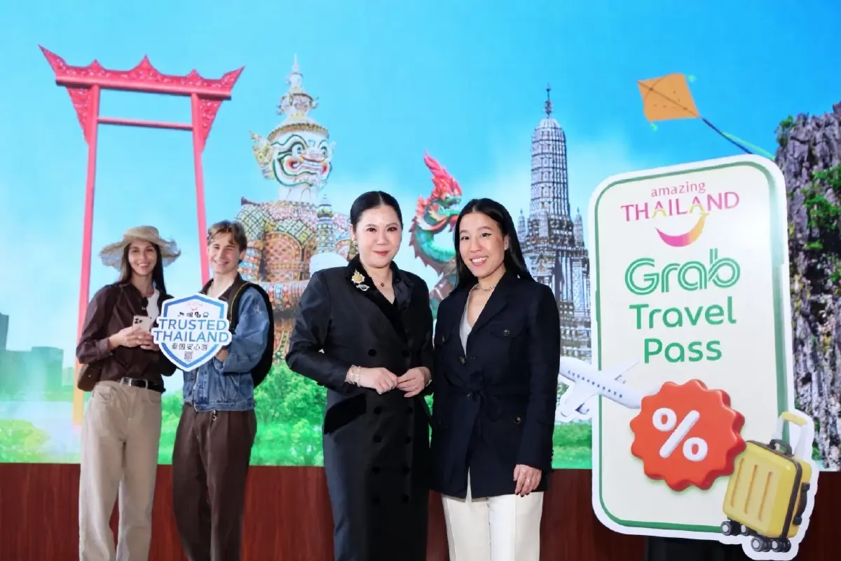 ททท. ผนึก แกร็บ เปิดตัว Travel Pass ปั้นไทยจุดหมายดิจิทัลสุดคุ้ม