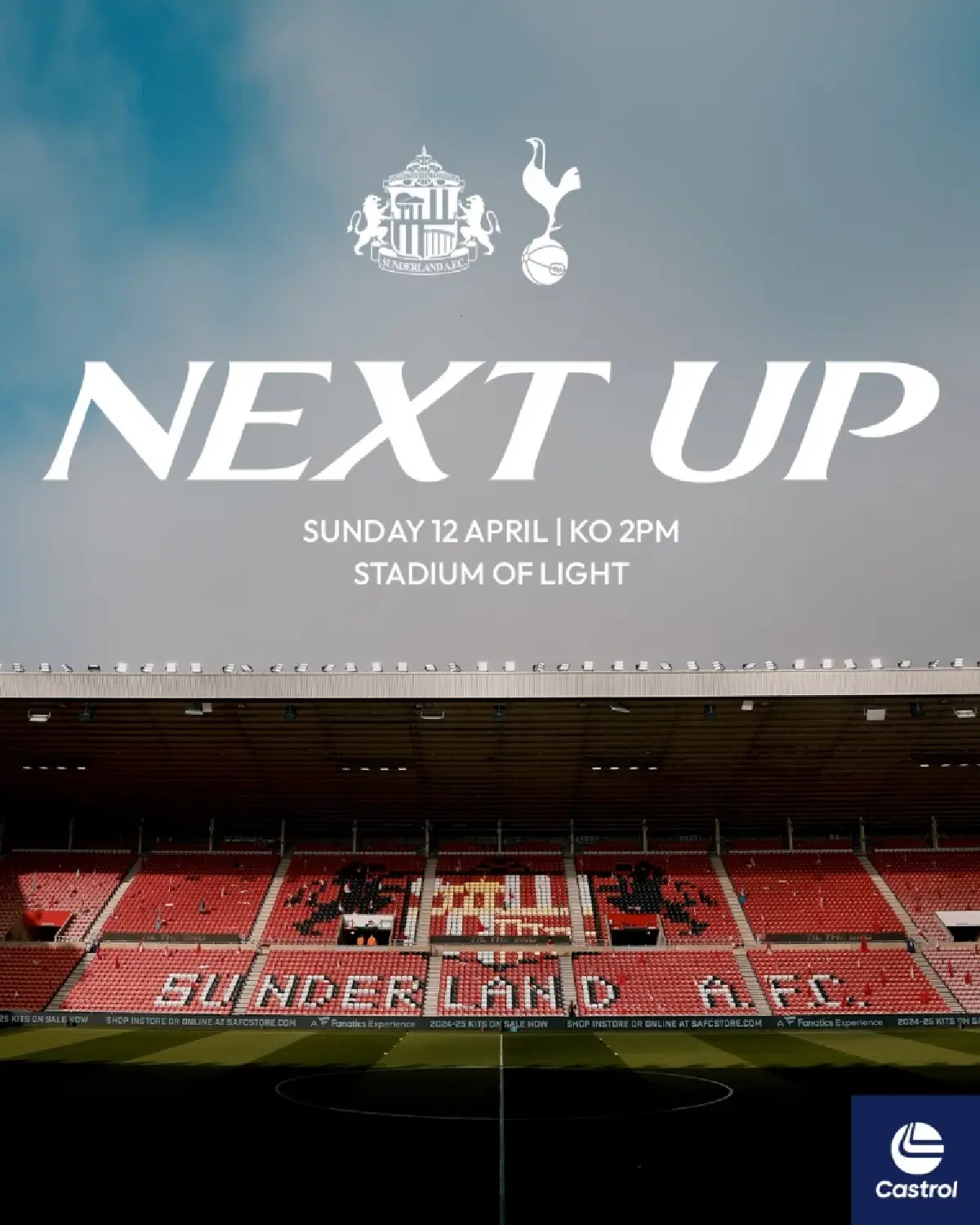 ถ่ายทอดสด ซันเดอร์แลนด์ พบ สเปอร์ส พรีเมียร์ลีก วันนี้ 12 เม.ย.69