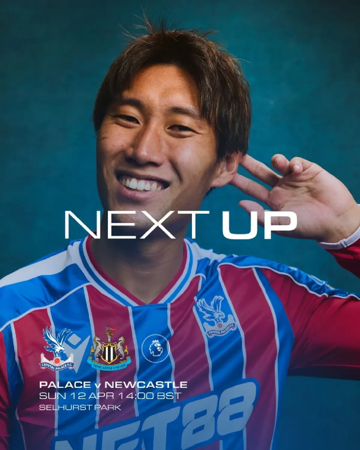 ถ่ายทอดสด คริสตัล พาเลซ พบ นิวคาสเซิ่ล พรีเมียร์ลีก วันนี้ 12 เม.ย.69