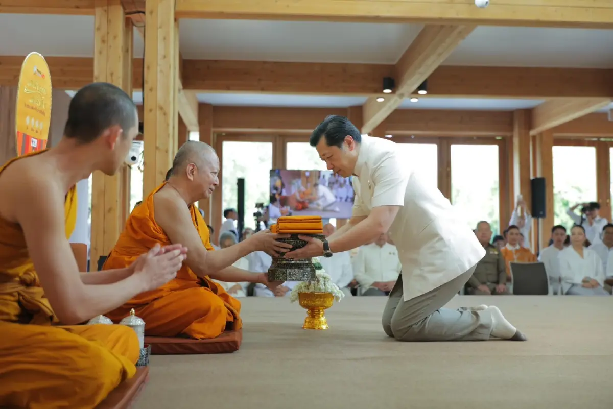 เริ่มแล้ว….สามเณรปลูกปัญญาธรรม ปี 12 12 เยาวชนก้าวสู่ร่มเงาพระธรรม ภายใต้แนวคิด “แผ่นดินธรรม แผ่นดินไทย รัก เรียน เพียร ให้ ด้วยหัวใจตื่นรู้”