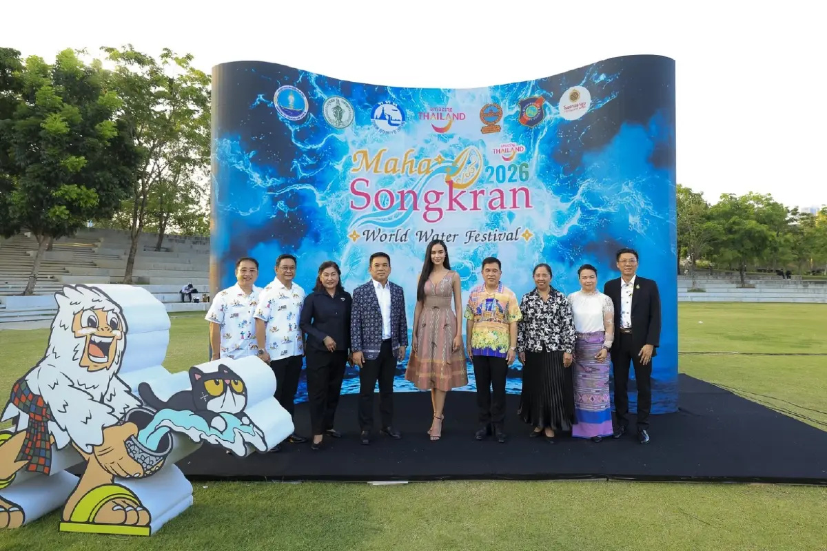 ททท. จัดใหญ่ Maha Songkran 2026 ปั้นไทยสู่แลนด์มาร์กโลก เงินสะพัด 3 หมื่นล้าน