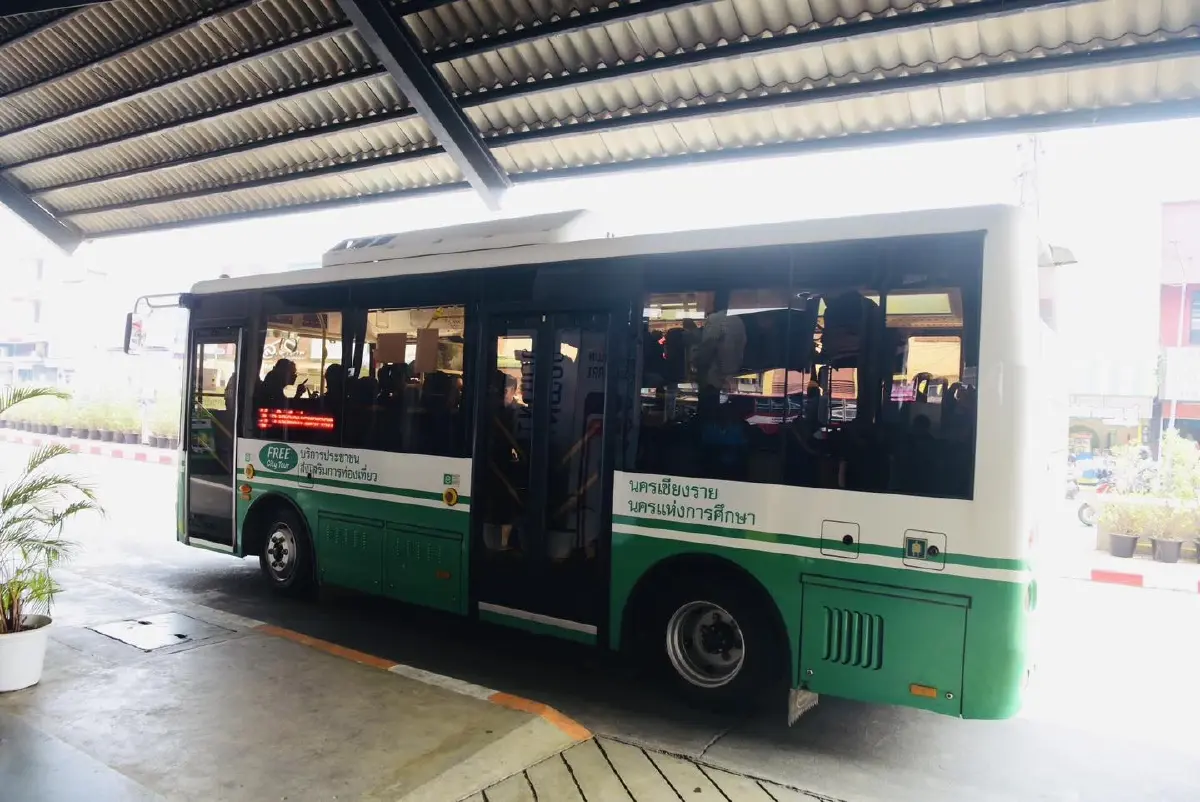 "เชียงราย" จัดบริการรถรับส่งฟรีรอบเมือง! ช่วย ปชช. จาก "น้ำมันขึ้นราคา"