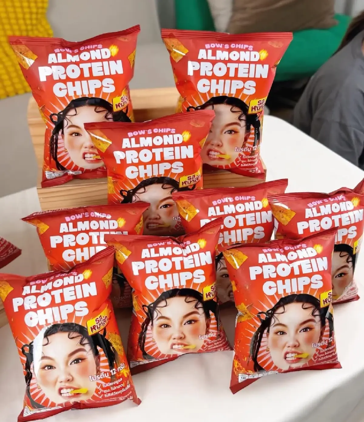 ขาย 10 นาที ได้ 1 ล้าน BOW’S CHIPS แบรนด์ขนมน้องใหม่ของ “โบว์ กัญญารัตน์”