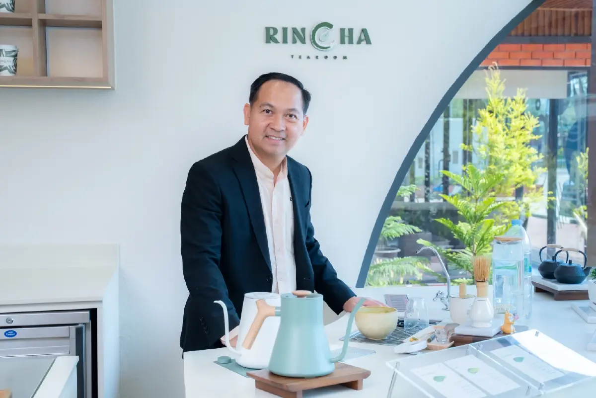 'รินชา' ปักหมุดพรานนก เปิดตัวต้นแบบ "Tea Wellness Solution Center"