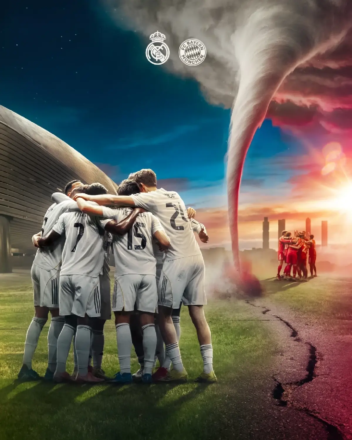 ถ่ายทอดสด เรอัล มาดริด พบ บาเยิร์น ยูฟ่า แชมเปี้ยนส์ ลีก วันนี้ 7 เม.ย. 69