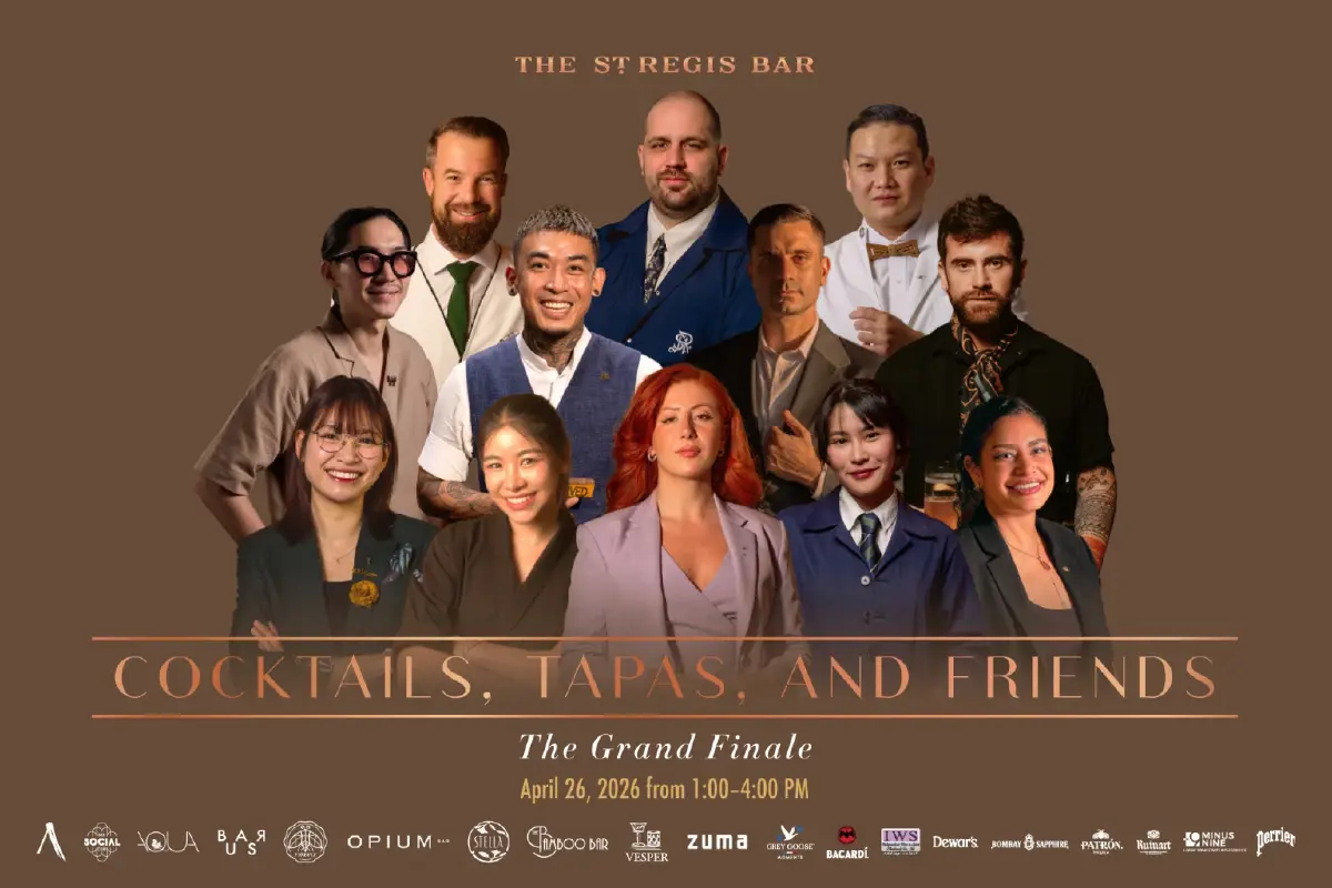 ปักหมุดอีเวนต์ระดับโลก! The St. Regis Bar รวมบาร์เทนเดอร์ตัวท็อป 4 วันเต็ม