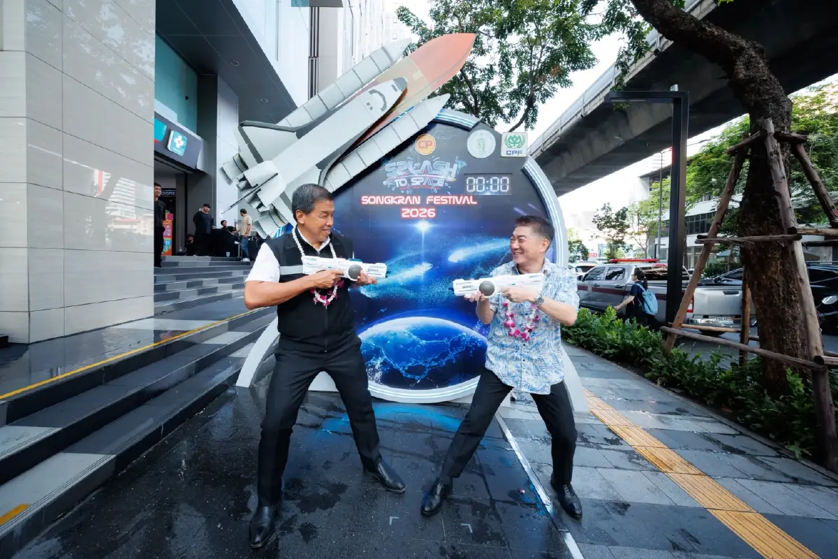 กทม. ผนึก CPF ปั้นสีลมแลนด์มาร์กใหม่ “CP Splash to Space” ดันกรุงเทพฯ สู่ Global Destination รับเทศกาลสงกรานต์