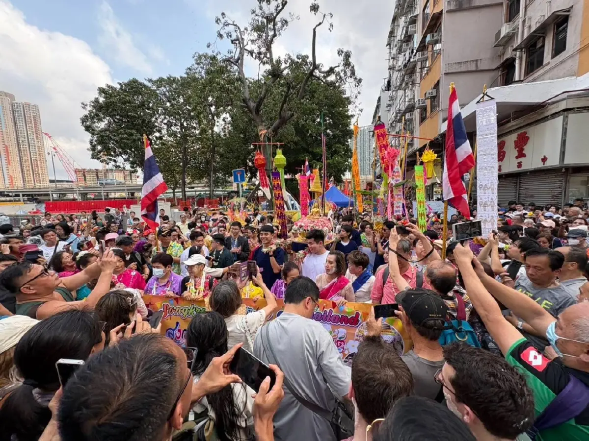 สงกรานต์ฮ่องกงฟีเวอร์! ดัน Soft Power ไทยมัดใจชาวโลกผ่านมิติวัฒนธรรม