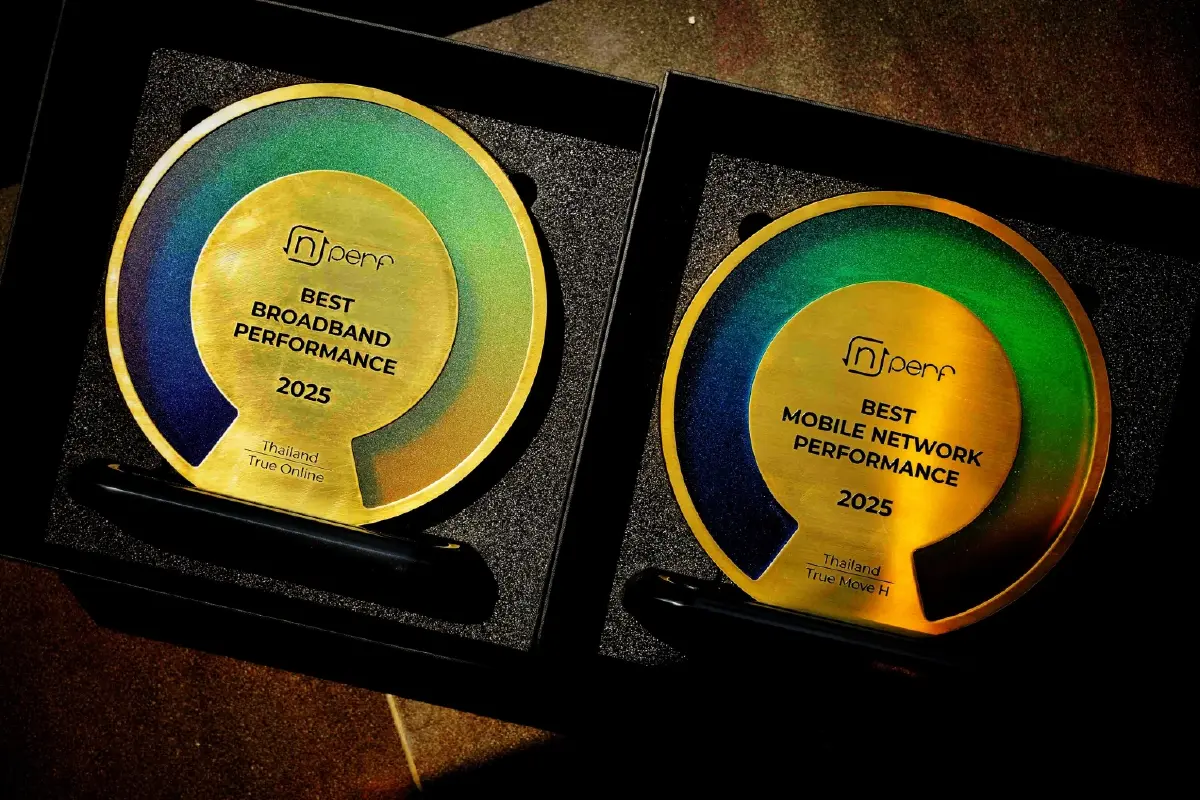 ประสบการณ์ลูกค้าสู่ความไว้วางใจ ทรูคว้าอันดับ 1 เครือข่ายมือถือการันตีจาก nPerf พิสูจน์คุณภาพที่ลูกค้าใช้งานจริง ดีที่สุดในเอเชียตะวันออกเฉียงใต้ภาคพื้นทวีป