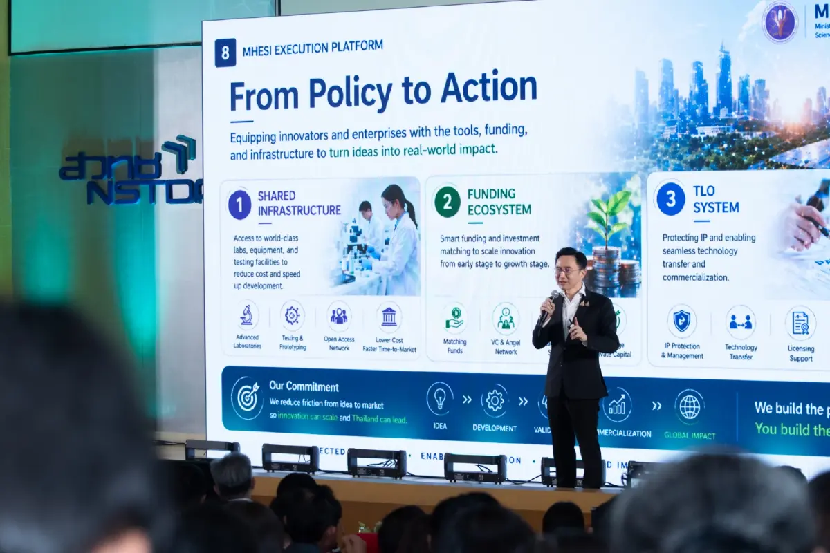 ‘ยศชนัน’ ปรับ อว.ดันนวัตกรรมสีเขียว สู่ทางรอดเศรษฐกิจไทย