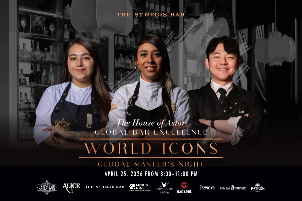 ปักหมุดอีเวนต์ระดับโลก! The St. Regis Bar รวมบาร์เทนเดอร์ตัวท็อป 4 วันเต็ม