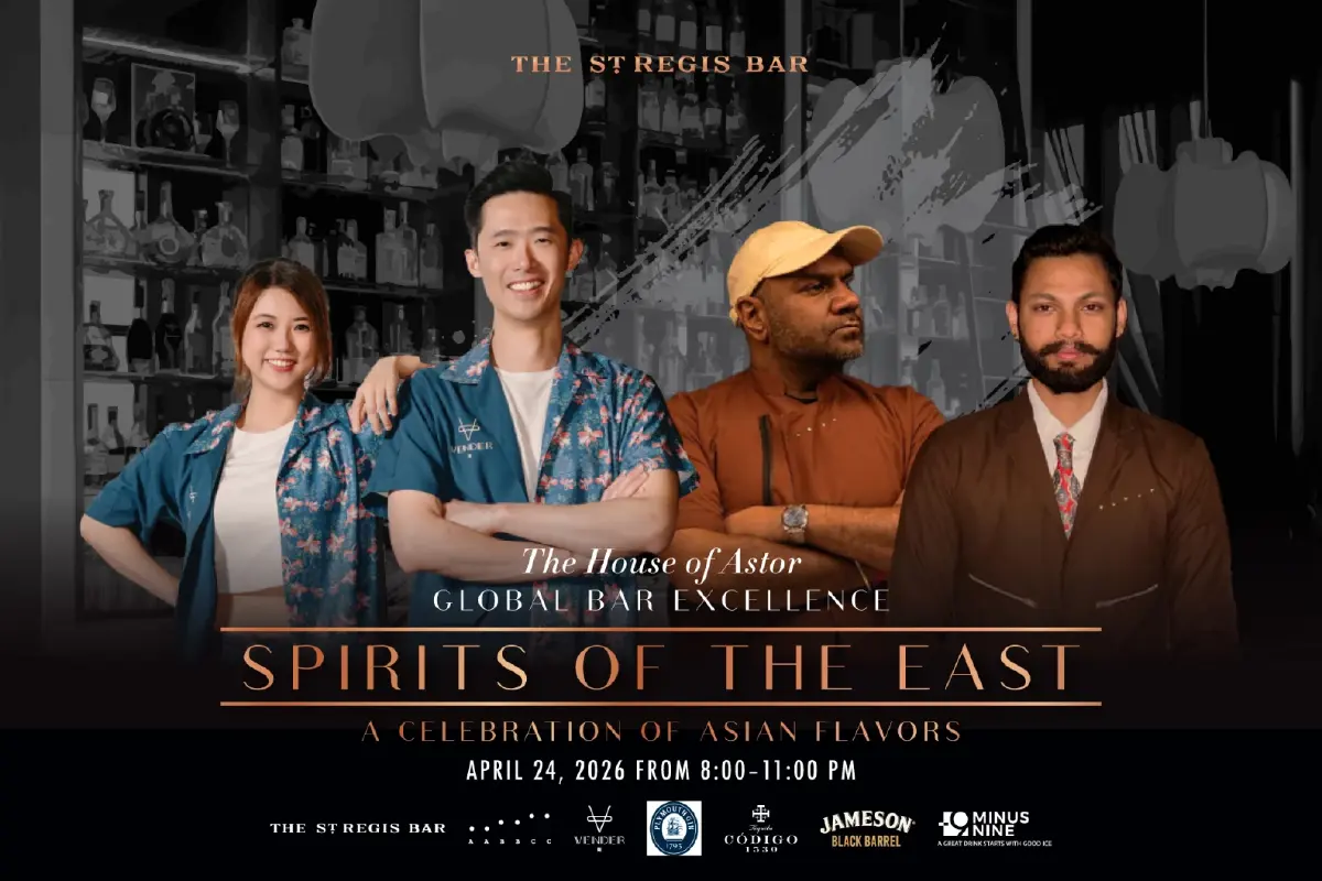 ปักหมุดอีเวนต์ระดับโลก! The St. Regis Bar รวมบาร์เทนเดอร์ตัวท็อป 4 วันเต็ม