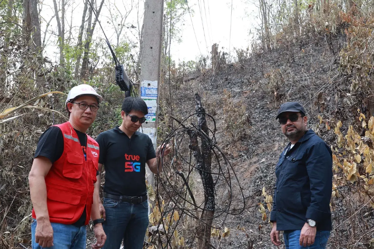ทรู คอร์ปอเรชั่น ประกาศความพร้อมเสริมกำลังทีมวิศวกรดูแลโครงข่ายภาคเหนืออย่างเต็มกำลัง เพื่อรับมือวิกฤตไฟป่าและปัญหาฝุ่นละออง PM 2.5 ที่ทวีความรุนแรง