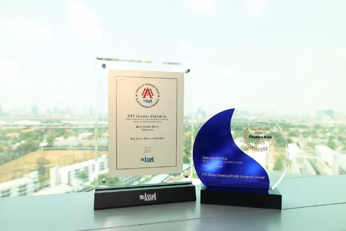 GC ผงาดคว้า 3 รางวัลใหญ่ระดับเอเชีย ตอกย้ำความเป็นมืออาชีพด้านบริหารการเงินและธุรกรรมตลาดทุนระดับสากล