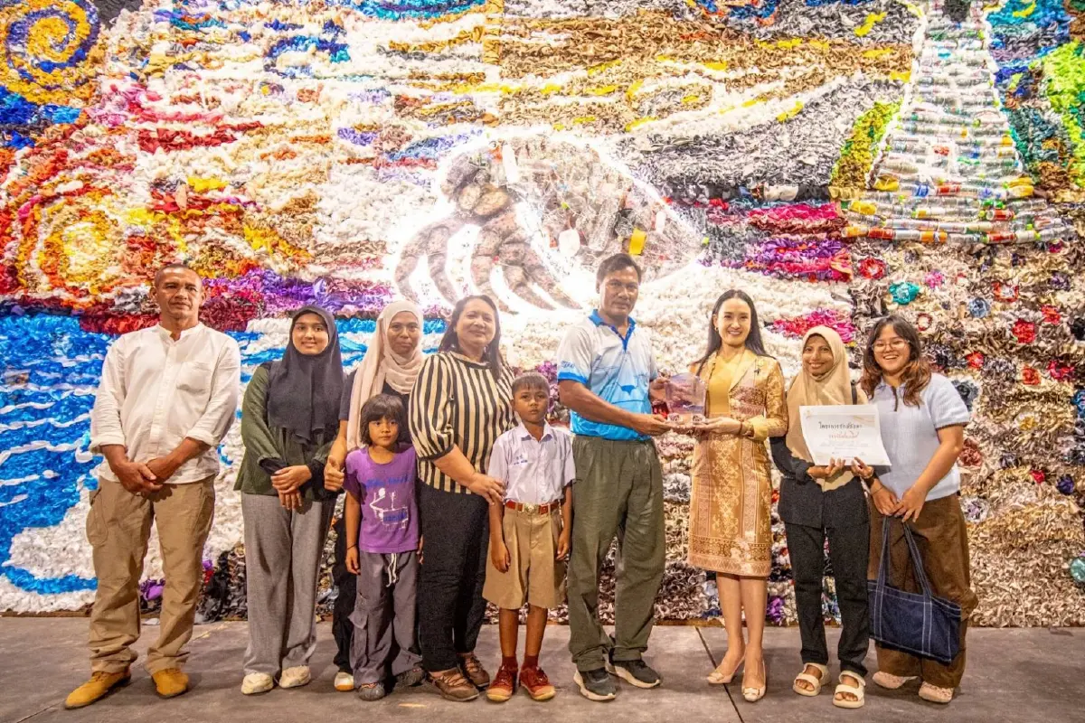 บี.กริม เพาเวอร์-พิมาลัย ผนึกกำลัง "รักษ์ลันตา" เปลี่ยนขยะสู่ศิลปะ