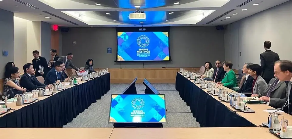 “เอกนิติ”หารือ IMF ย้ำไทยพร้อมเป็นเจ้าภาพจัดประชุมใหญ่โลก ต.ค.นี้