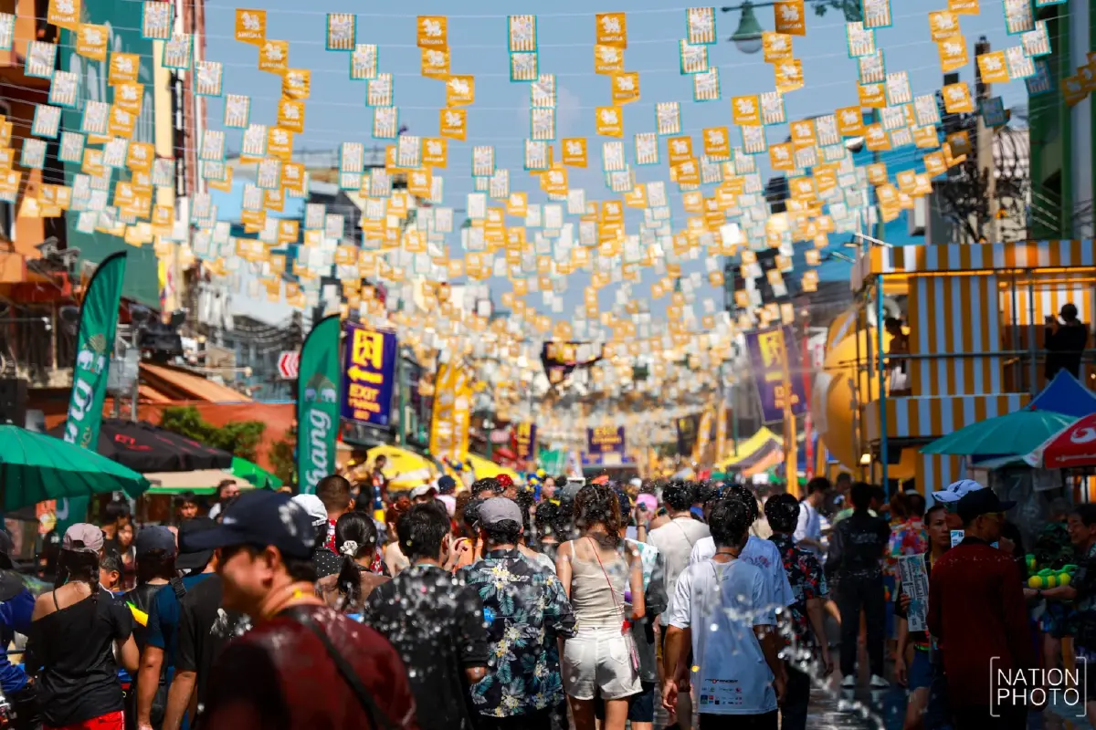 โค้งสุดท้าย สงกรานต์ถนนข้าวสาร ปิด 4 ทุ่ม วันนี้ 15 เม.ย.