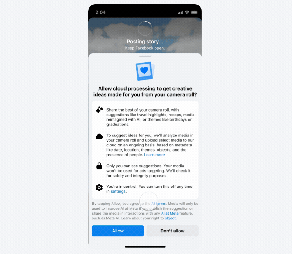 Facebook เล็งผุดฟีเจอร์สแกนคลังภาพในมือถือ ช่วยผู้ใช้คัดรูปเด็ดเรียกยอด Like