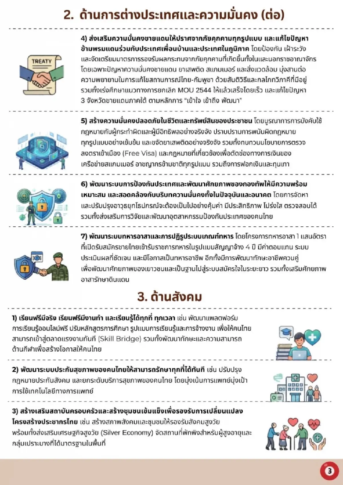 อนุทินแถลงนโยบาย 5 คลัสเตอร์ชูคนละครึ่งพลัสแก้หนี้ปูทางไทยสู่ Net Zero