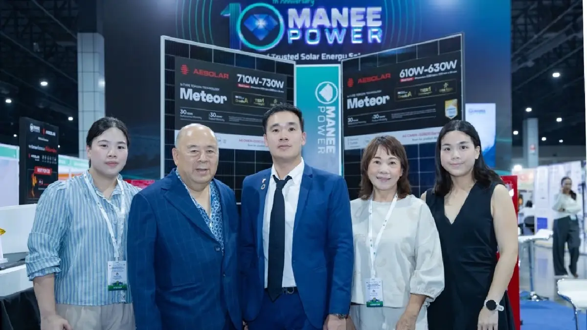 10 ปี มณีพาวเวอร์: พลิกโซลาร์เป็นกลยุทธ์ธุรกิจ ยกระดับมาตรฐานเยอรมัน
