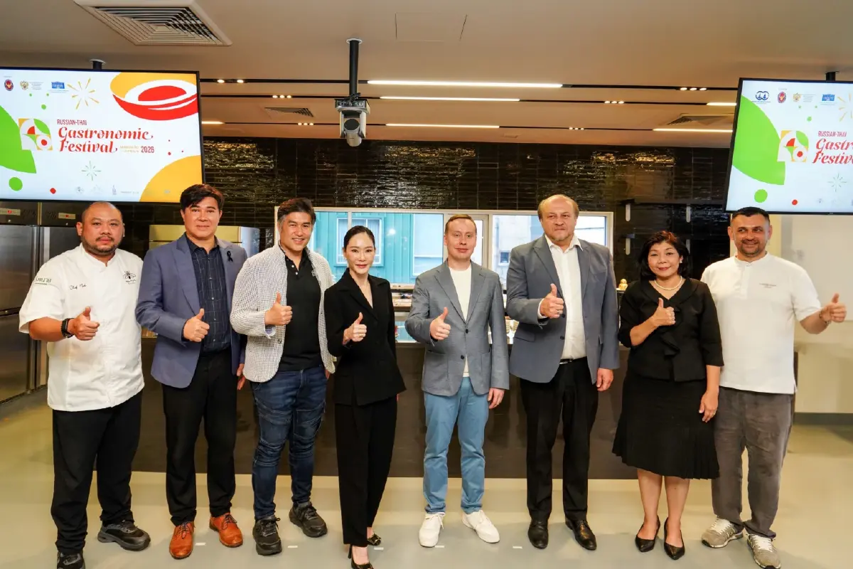 เปิดฉากเทศกาลอาหารรัสเซีย–ไทย 2026 ครั้งแรกในกรุงเทพฯ