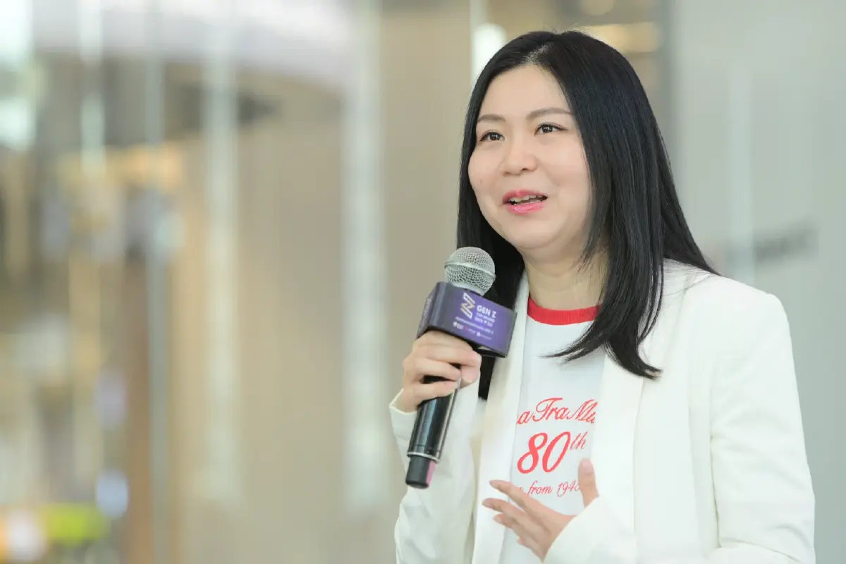 พราวนรินทร์ เรืองฤทธิเดช ในงาน Gen Z Top Brand 2026 โดย Brand Buffet 