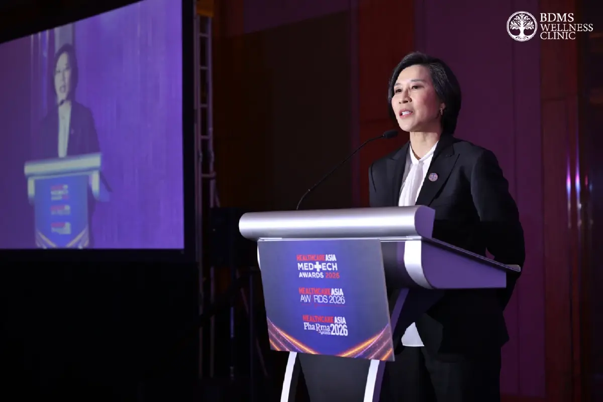 BDMS Wellness Clinic คว้ารางวัลใหญ่ จาก Healthcare Asia Awards 2026