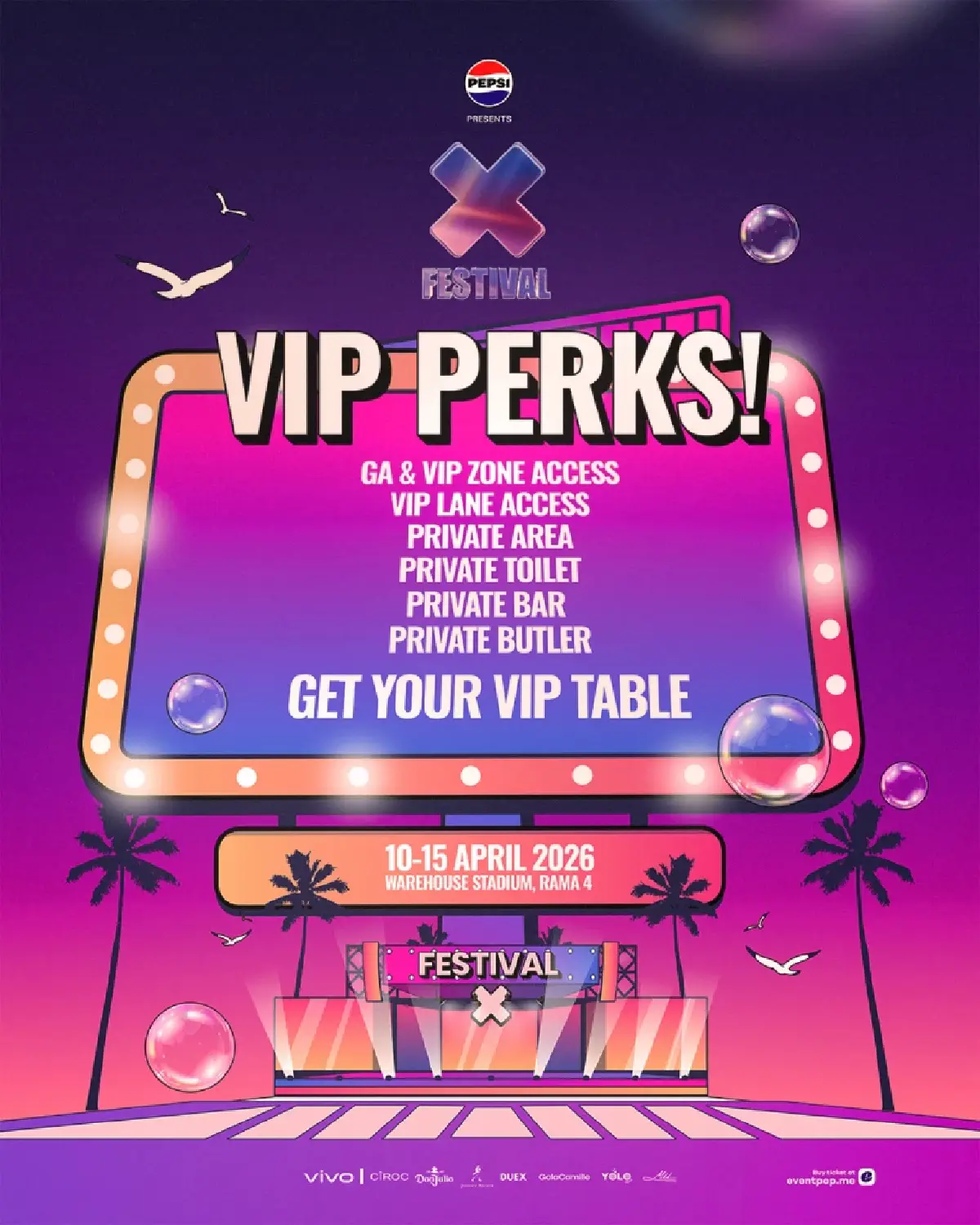 Pepsi จัดเต็ม X Festival 2026 สงกรานต์ที่ใหญ่ที่สุดในกรุงเทพฯ