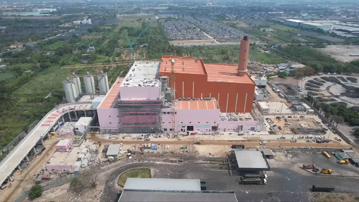 ส่อง "หนองแขม" คืบหน้า 91.99% โรงไฟฟ้าขยะ 1,000 ตัน เดือนหน้าทดสอบ!