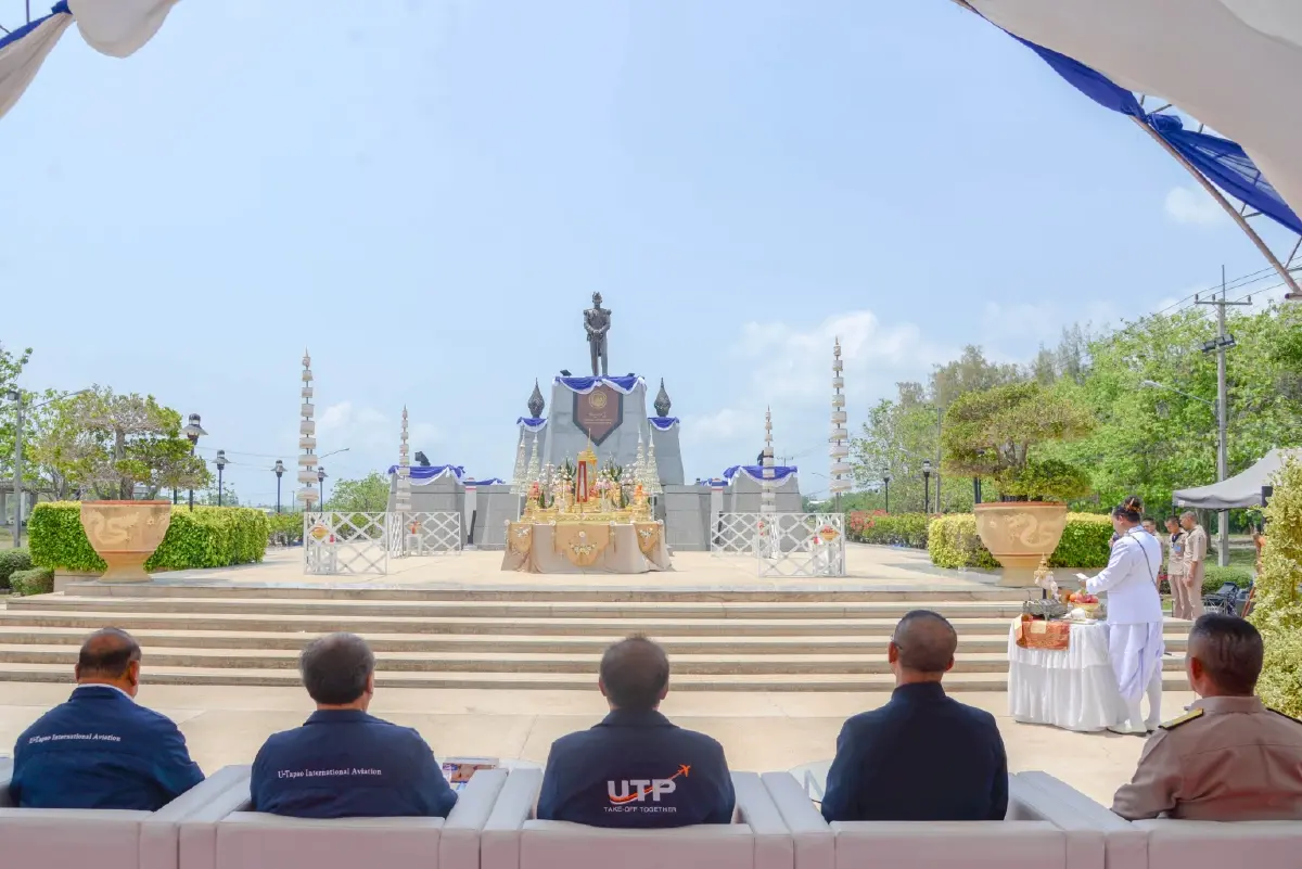 เริ่มแล้ว! Kick off สร้างเมืองการบินอู่ตะเภา EECO-ทร.-UTA ทำพิธีบวงสรวงใหญ่