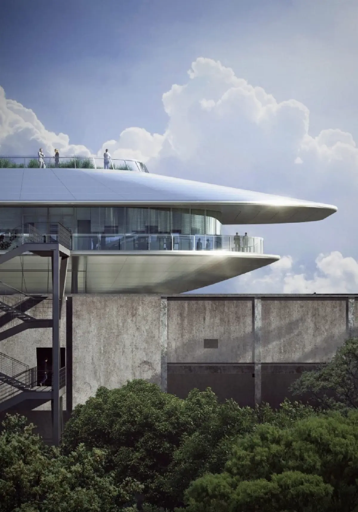 "The Ark" เซี่ยงไฮ้มิวเซียม โกดังเก่าซ้อนยานอนาคต กับงานรีโนเวตสุดล้ำ