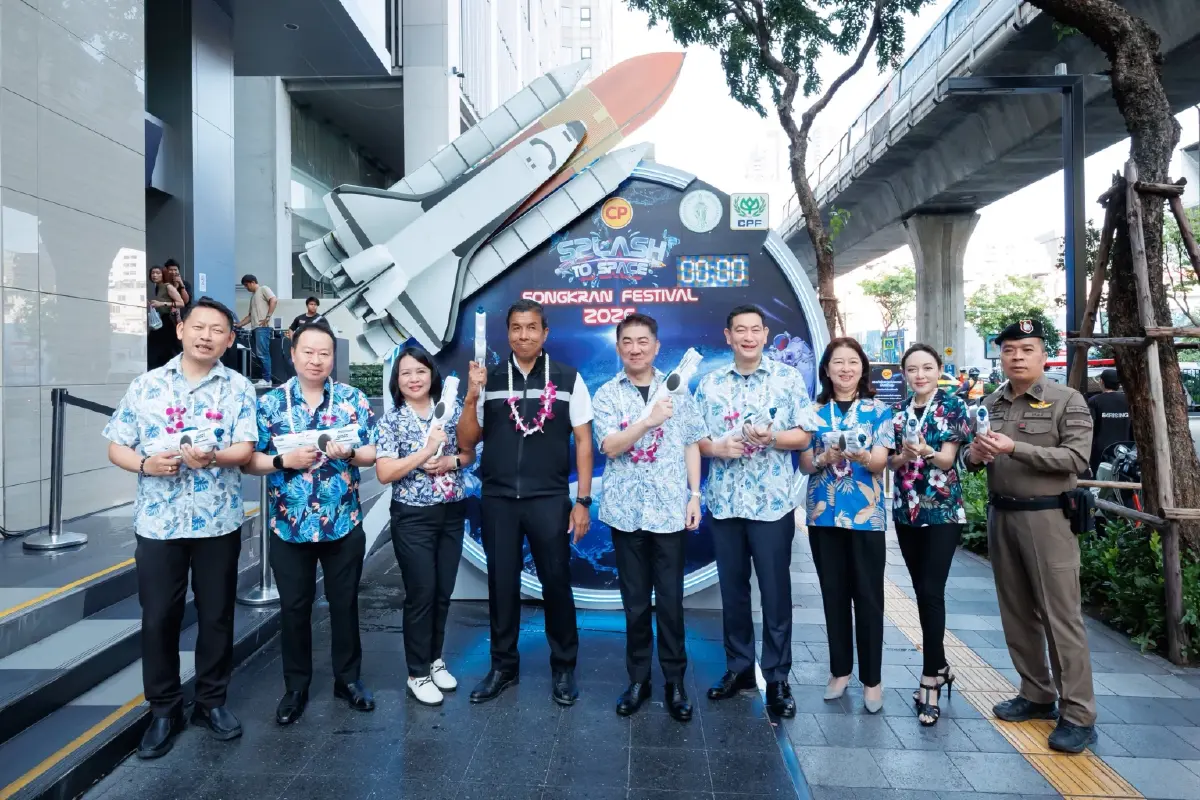 กทม. ผนึก CPF ปั้นสีลมแลนด์มาร์กใหม่ “CP Splash to Space” ดันกรุงเทพฯ สู่ Global Destination รับเทศกาลสงกรานต์