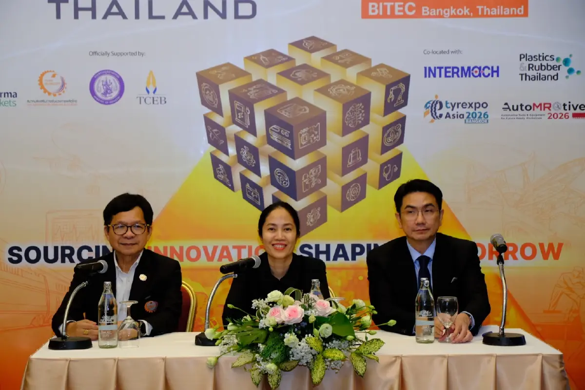 SUBCON Thailand 2026 ดันไทยสู่ซัพพลายเชนโลก รับเม็ดเงินลงทุน 1.87 ล้านล้าน