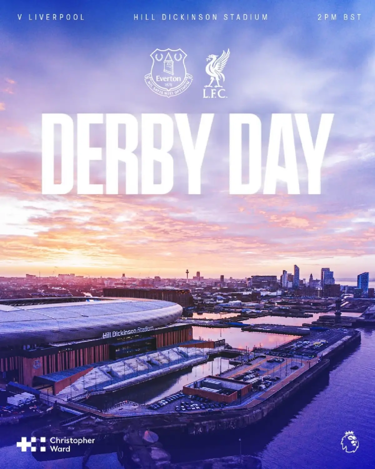 ถ่ายทอดสด เอฟเวอร์ตัน พบ ลิเวอร์พูล พรีเมียร์ลีก วันนี้ 19 เม.ย.69