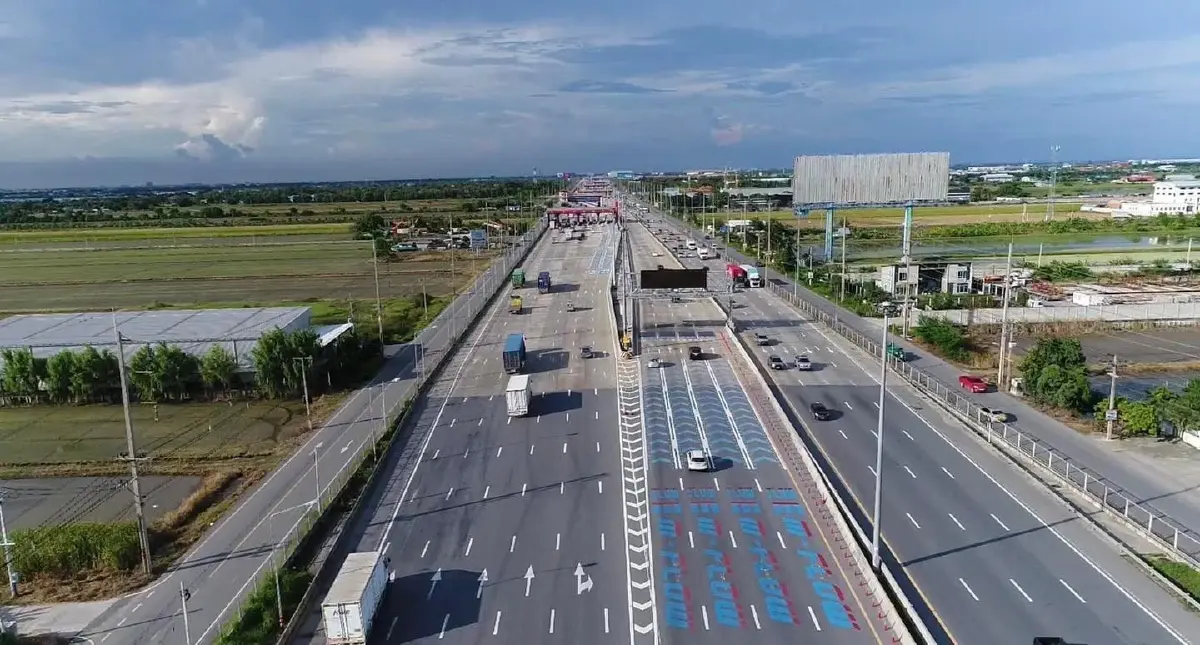 ของขวัญสงกรานต์69 กรมทางหลวงเปิดฟรีค่ามอเตอร์เวย์  7 วัน