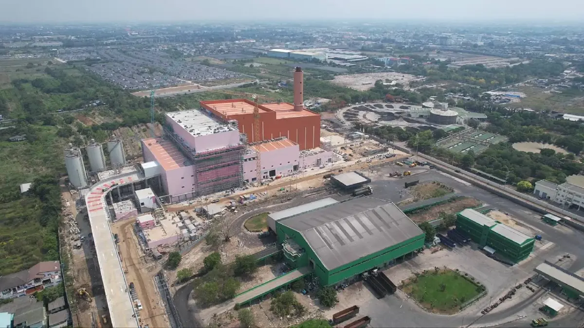 ศูนย์กำจัดมูลฝอยหนองแขม (ภาพ: กรุงเทพมหานคร)