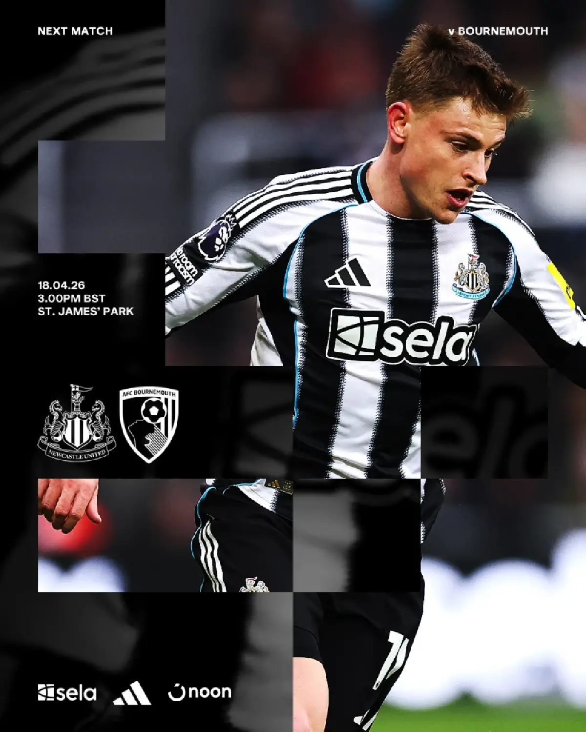 ถ่ายทอดสด นิวคาสเซิ่ล พบ บอร์นมัธ พรีเมียร์ลีก วันนี้ 18 เม.ย.69