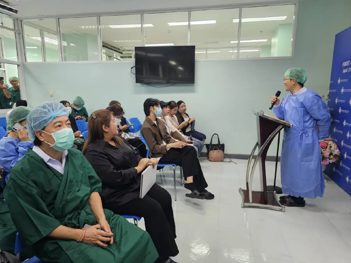 สธ. สำเร็จ! ผ่าตัดทางไกลข้ามประเทศ ไทย-จีน ระยะทาง 2 พัน กม.