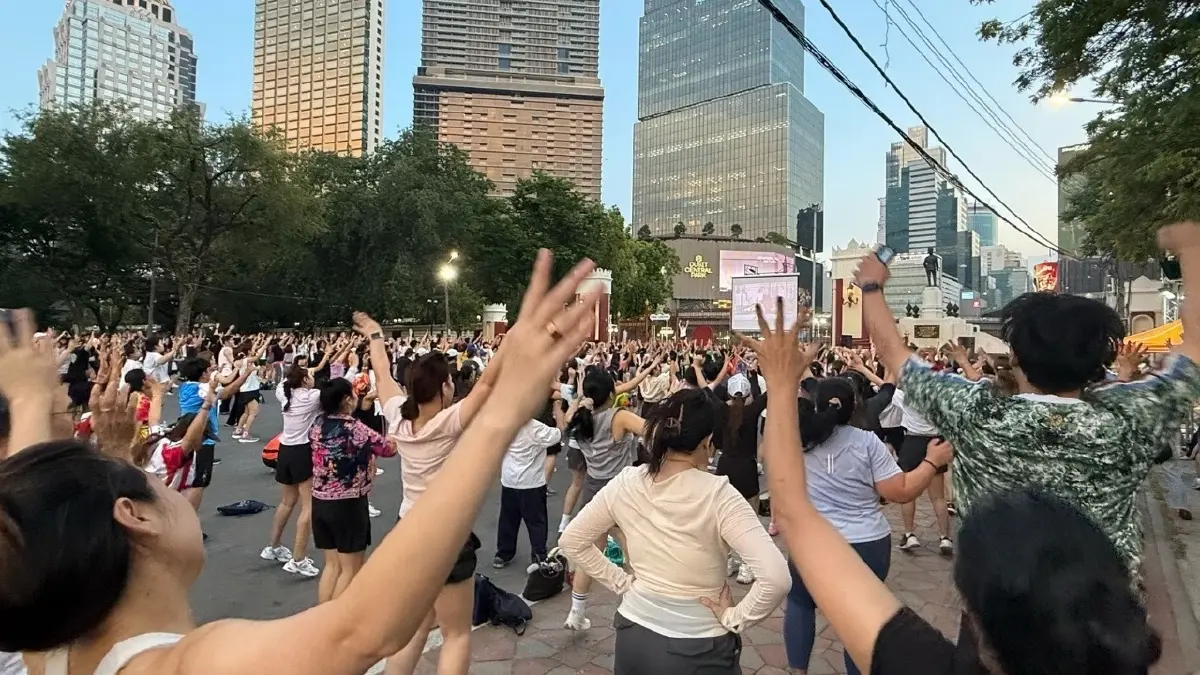 เคทีซีชี้เทรนด์แอโรบิค โยคะในสวน ไม่ใช่กระแส แต่คือสัญญาณพฤติกรรมใหม่!