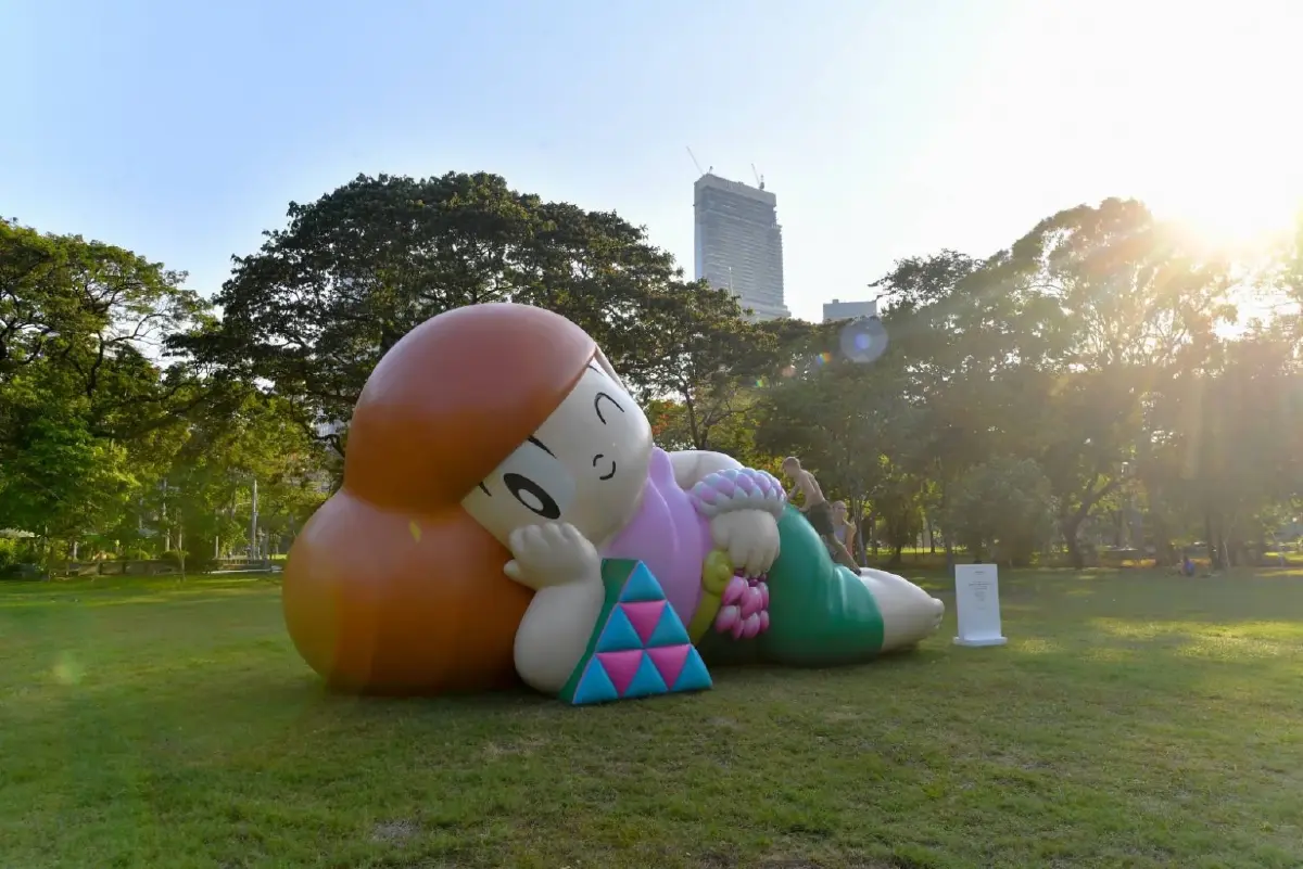 สงกรานต์สายอาร์ต! 6 อาร์ตทอยยักษ์ปักหมุดสวนลุมฯ 11-30 เม.ย.นี้