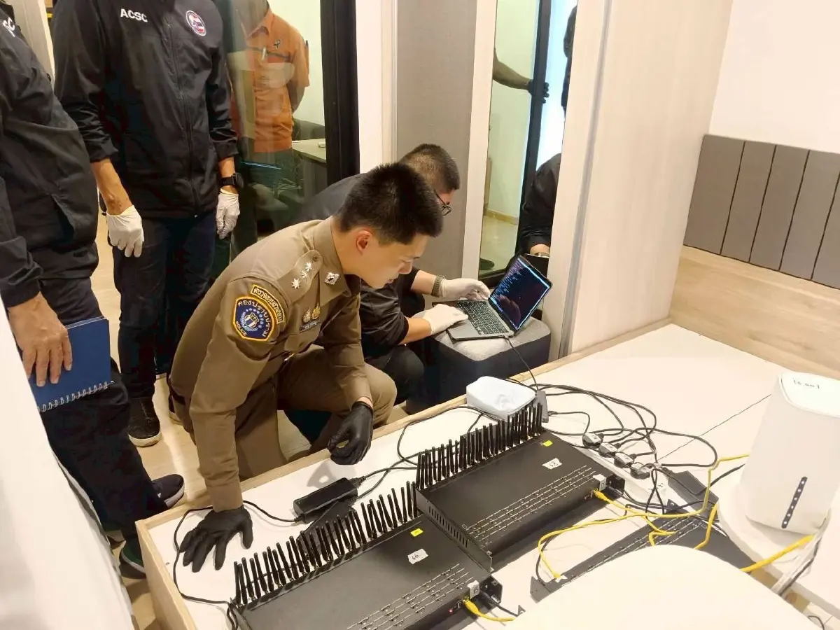 ACSC ทลายรัง "ซิมบ็อกซ์" กลางกรุง ซุกคอนโดหรูลาดพร้าว-ห้วยขวาง