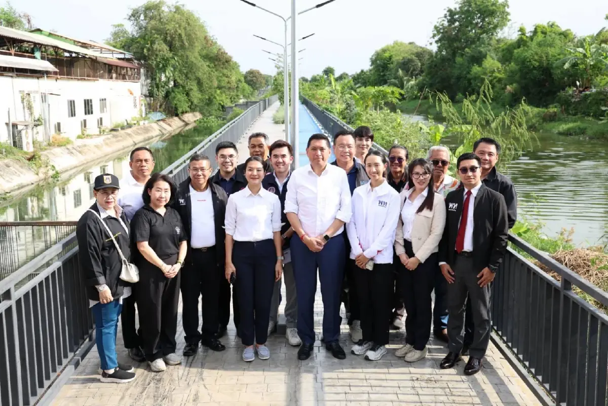 “นิกร” รมว.พม. นำทีมลุยเคหะร่มเกล้า เดินหน้ายกระดับคุณภาพชีวิตกลุ่มเปราะบาง บูรณาการ กทม. แก้ไขปัญหาน้ำเสีย-เพิ่มพื้นที่สีเขียวอย่างยั่งยืน