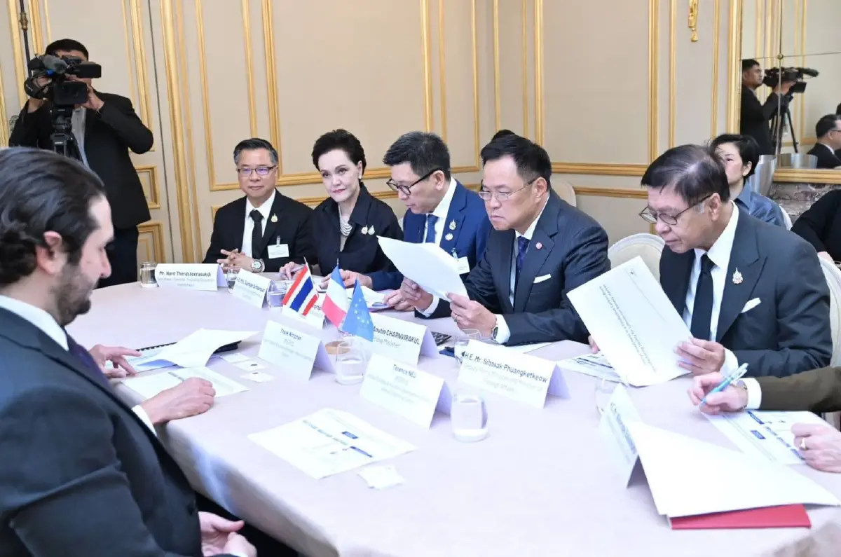 อนุทิน-เอกนิติ ลุยปารีส วางหมากดันไทยฮับเทคโนโลยีการบิน-อุตสาหกรรมอนาคต