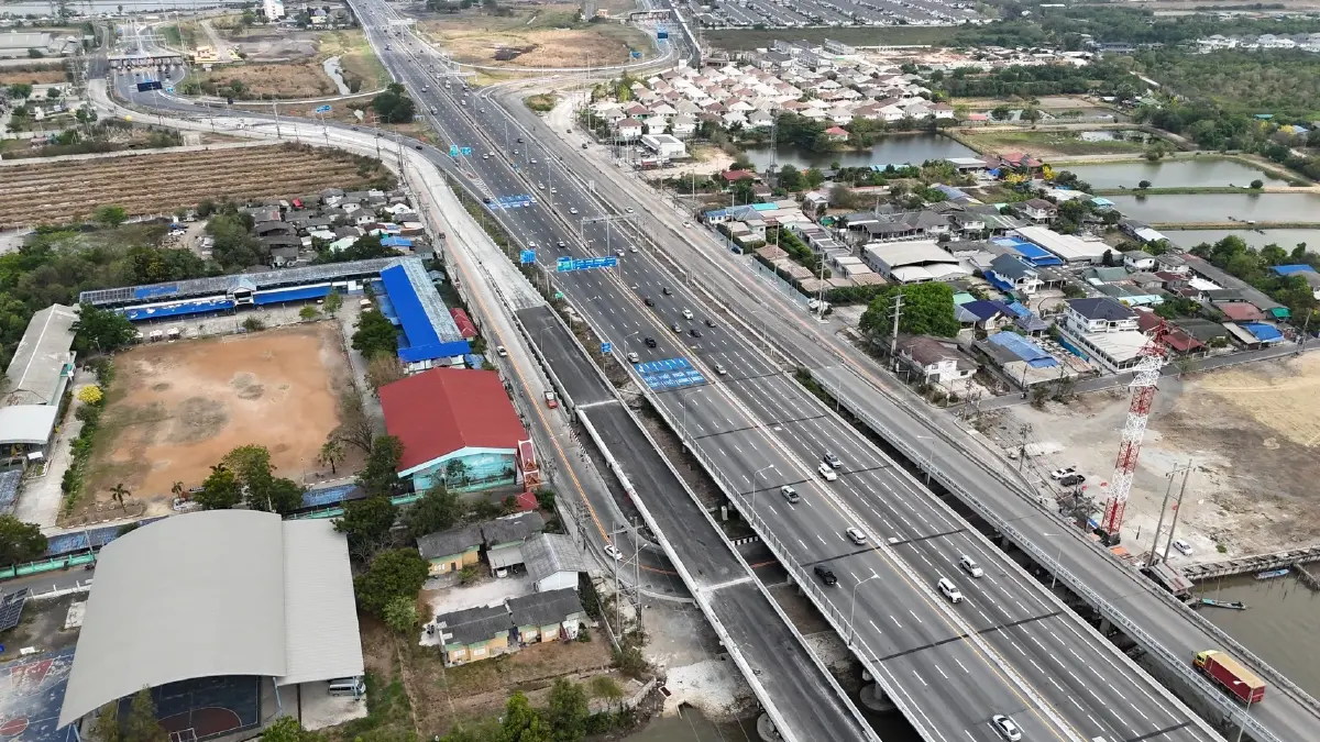 เปิดแล้ว ! สะพานบางปะกงแห่งใหม่ ทล.3702 บูสต์เศรษฐกิจ EEC