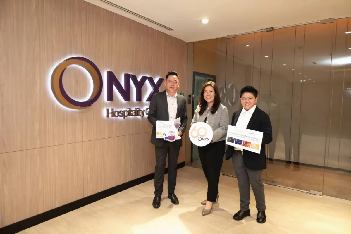 ออนิกซ์ ฮอสพิทาลิตี้ กรุ๊ป ผนึก SCB WEALTH และ CardX เจาะตลาดลักชัวรี่ รับฉลองครบรอบ 60 ปี