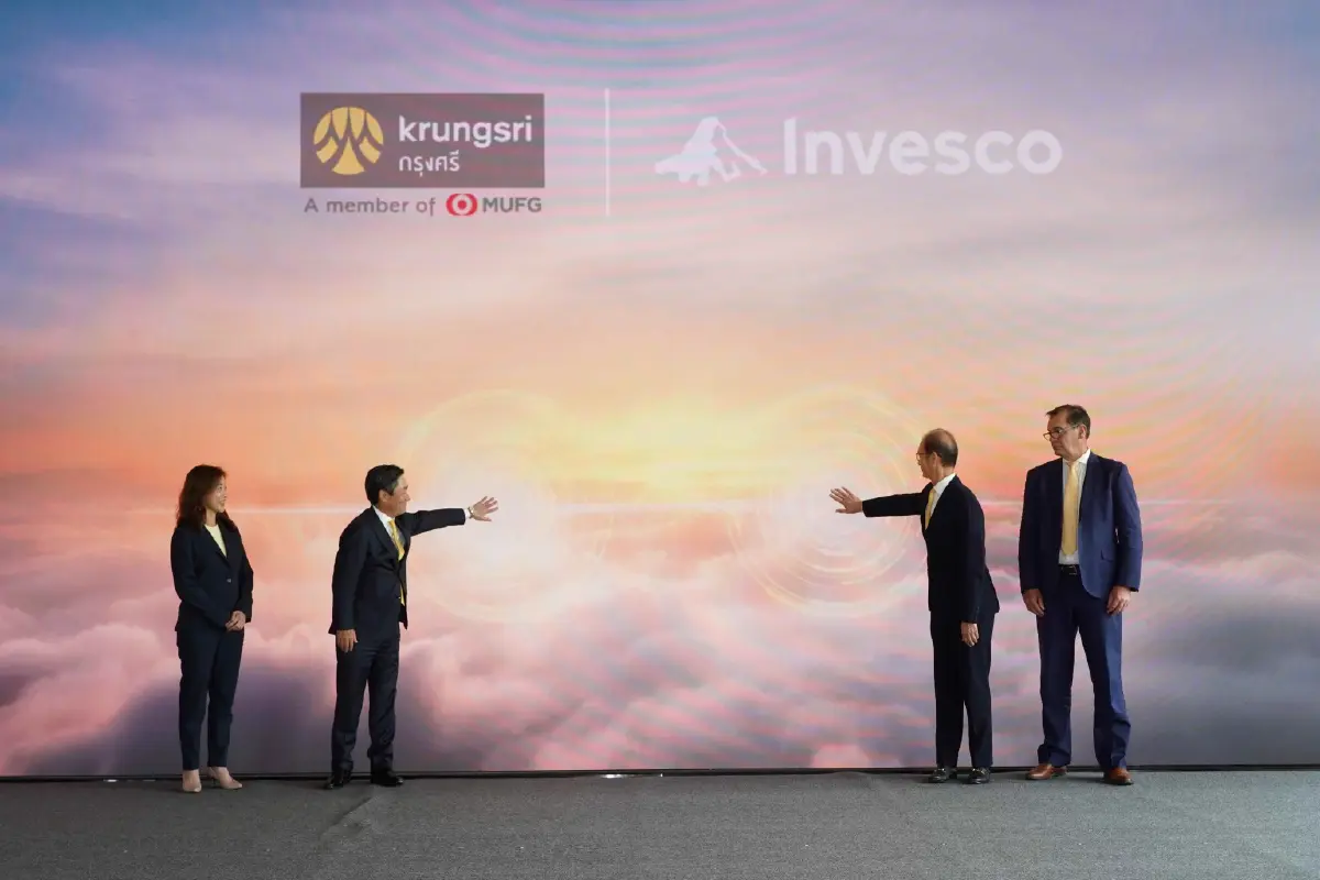 กรุงศรีจับมือ Invesco ยกระดับการลงทุนไทยสู่มาตรฐานโลก