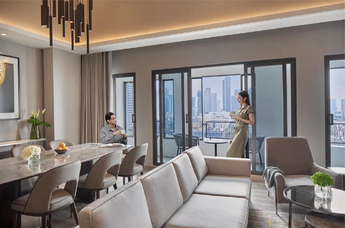 Marriott Executive Apartments อัปเกรดความคุ้มค่า พักสบายเหมือนบ้าน