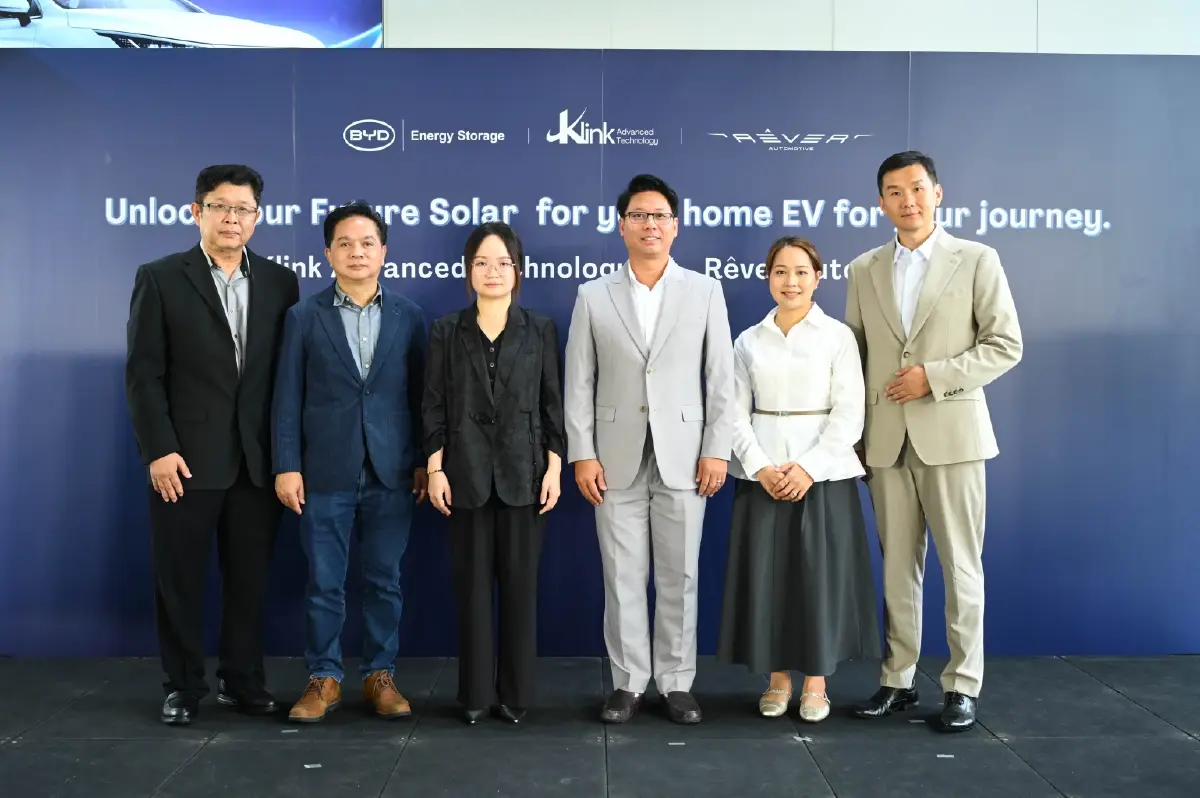 เคลิงค์-เรเว่ ปั้น Solar–EV Ecosystem ดันโชว์รูม BYD เป็นฮับสะอาด