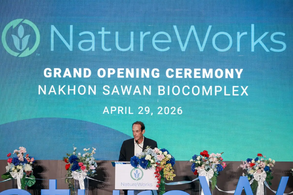 GC รุกคืบอุตสาหกรรมชีวภาพ เปิดโรงงาน NatureWorks แห่งใหม่ในเอเชีย ผลิตพลาสติกชีวภาพ PLA ครบวงจร