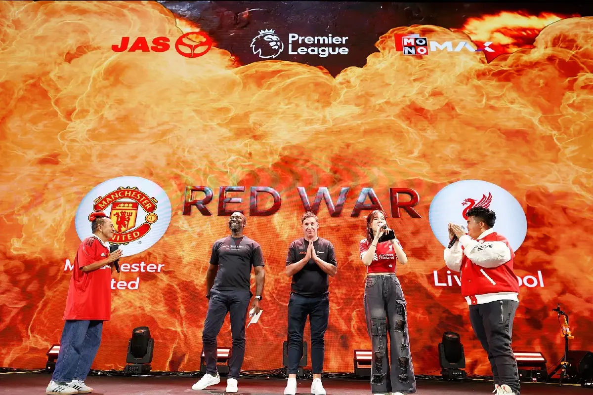 “JAS-Monomax” เปิดศักราชใหม่ลิขสิทธิ์พรีเมียร์ลีก! จัดใหญ่กิจกรรม “The Match Red War”